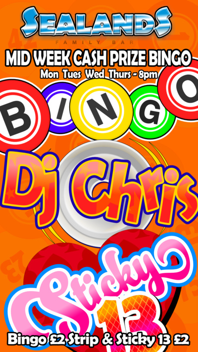 Mid Week Bingo