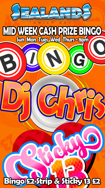 SL Mid Week Bingo